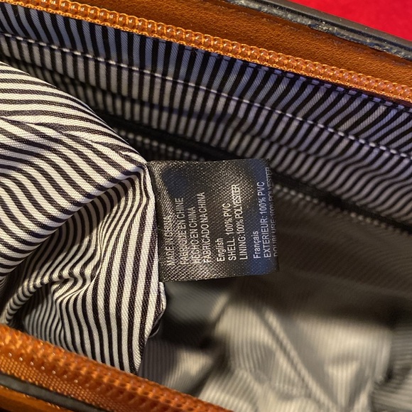 NWOT Designer Inspired Brown Black & White Check Satchel with Removable Strap - Picture 11 of 12